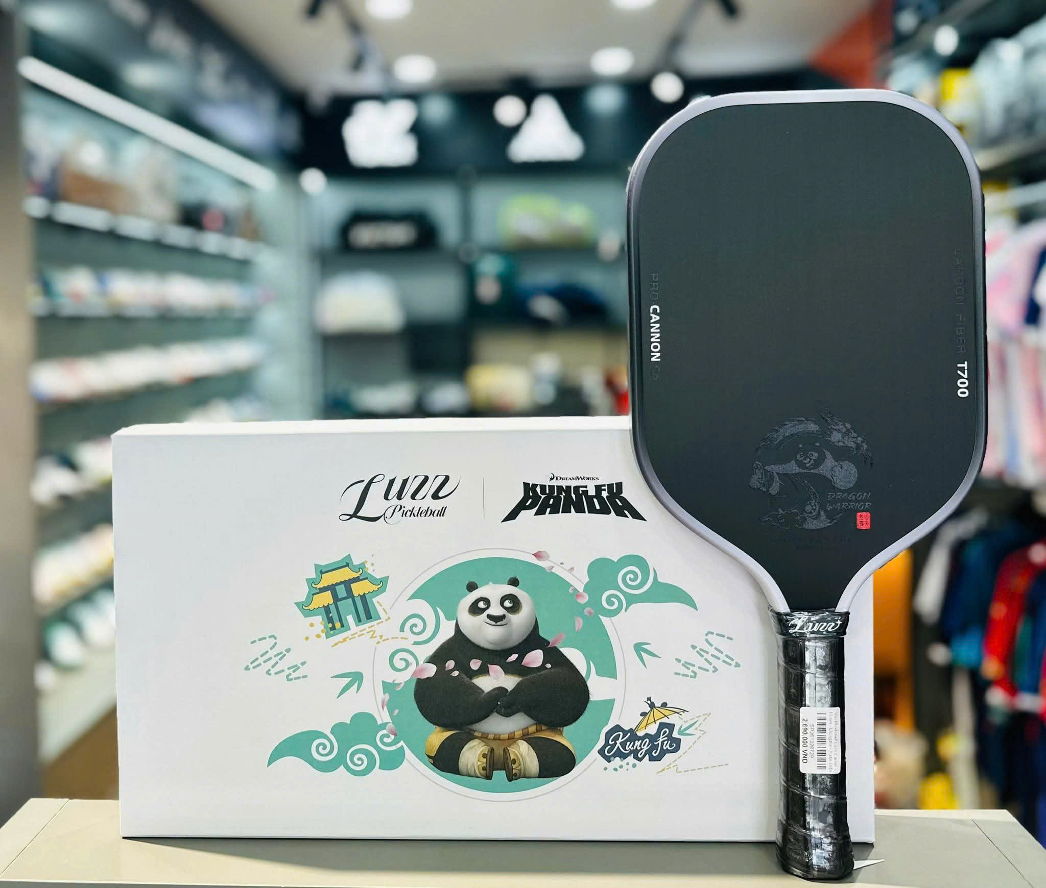 Vợt Pickleball Luzz Canon Chính Hãng - Kungfu Panda - Kiểm Soát Bóng - Tăng Độ Xoáy - Tấn Công Mạnh Mẽ - Mỡ Rộng Điểm Ngọt